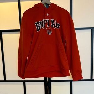 UNDER ARMOUR Buffalo State orange hoodie. Men’s medium
